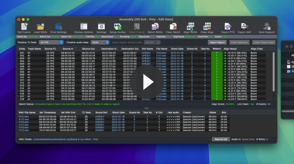 EdiLoad v6 with new ‘Align Waveforms’ function